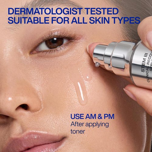 IOPE XMD Stem III Clinical Recovery Serum - Professional PDRN Treatment for Firmness & Volume - 1.69 fl. oz.