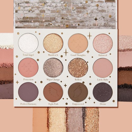 ColourPop 11:11 Eyeshadow Palette - High-Pigment Warm Nude Makeup with Matte & Glitter Finishes (0.46 oz)