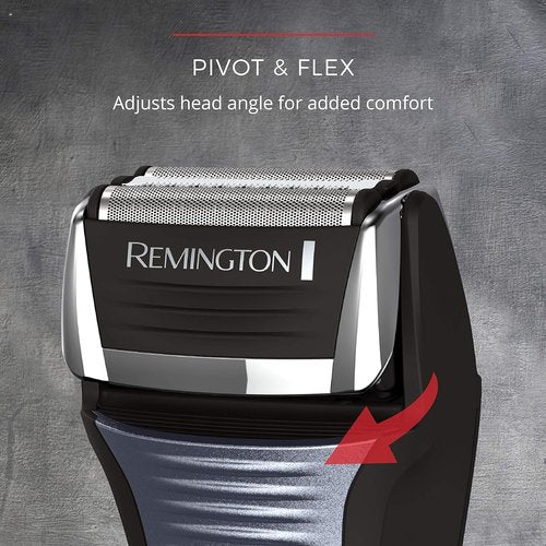Remington F5 Foil Shaver - Cordless Electric Razor for Men with Pop-Up Trimmer | Lightweight Black Design