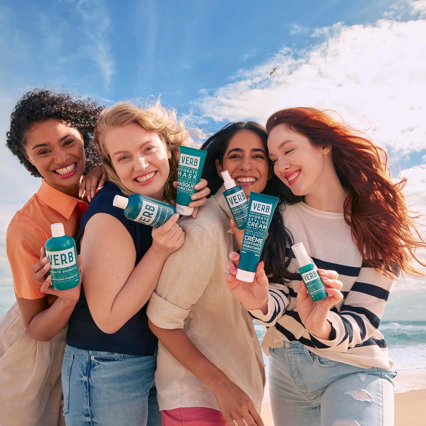 VERB Hydrate Conditioner - Nourish Dry + Frizzy Hair - Smooth + Reduce Frizz - Amber + Warm Jasmine Scent