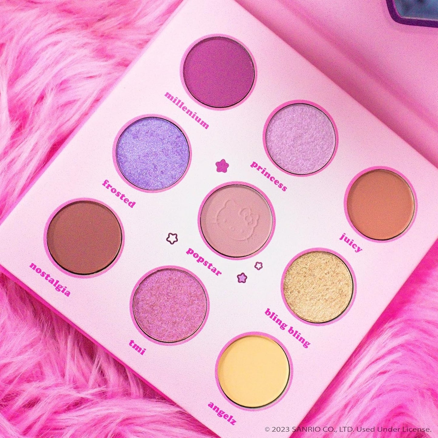 The Crème Shop Hello Kitty Eyeshadow Palette - Y2K Angel Baby Design | Pink Color