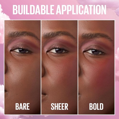 Maybelline Cloudtopia Blush - Ultra-Vivid Cheek & Lip Mousse in Pink Daydream | Long-Lasting 14HR Color