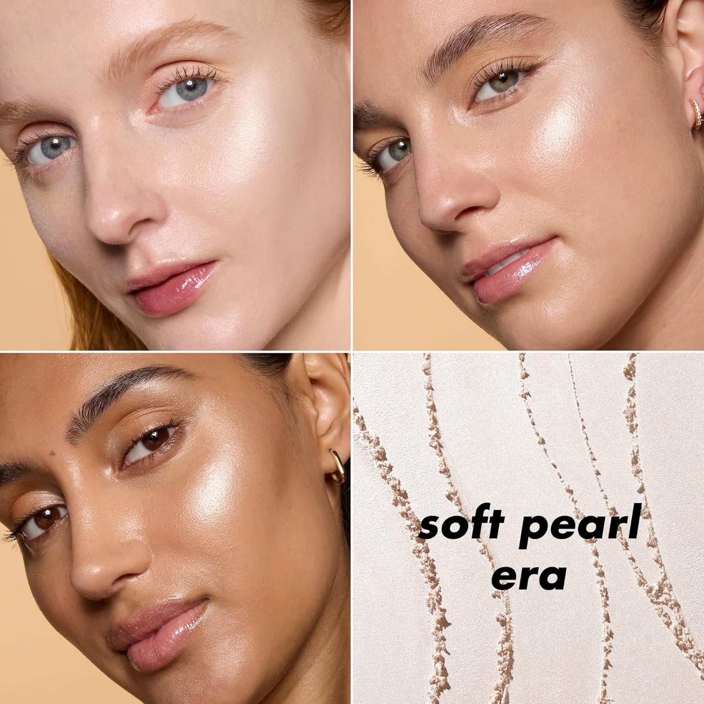 e.l.f. Halo Glow Highlighter - Long-Lasting Luminous Finish with Micro-Shimmer | Vegan & Cruelty-Free, Soft Pearl Era