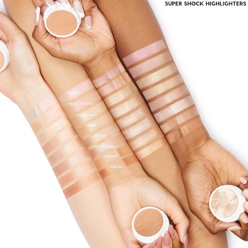 ColourPop Super Shock Highlighter - High-Pigment Crème-Powder Makeup | Buildable & Blendable - Lunch Money (0.15 oz)