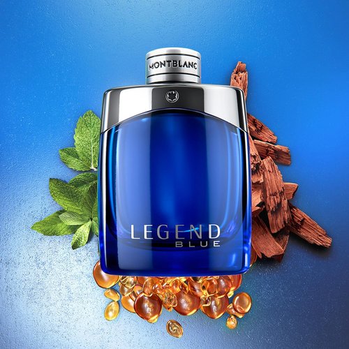 MONTBLANC Legend Blue - Iconic Fragrance for Men | Fresh and Elegant Scent 3.3 oz