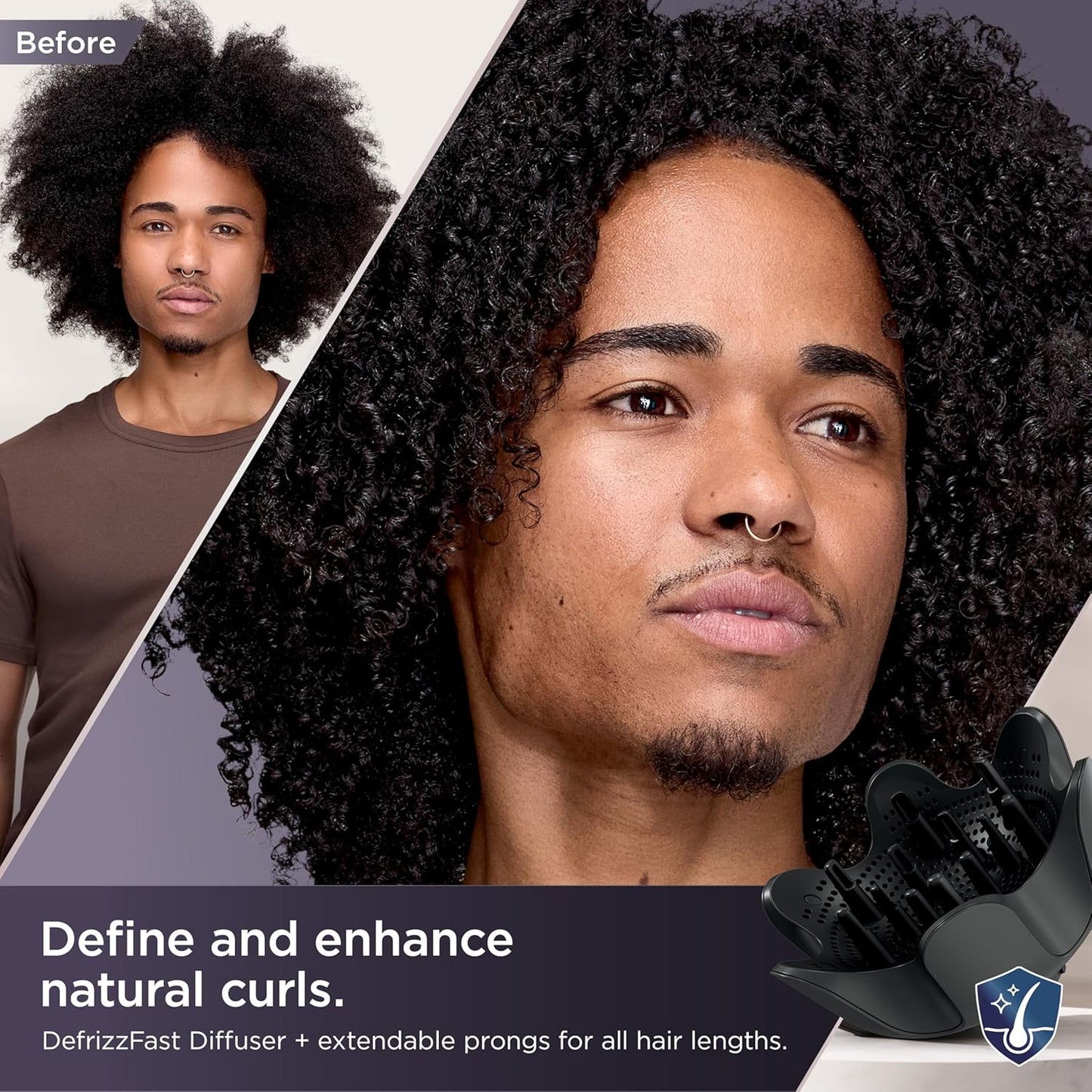 Shark SpeedStyle Pro Flex Hair Dryer System - High-Velocity, Lightweight, Ionic with Scalp Shield & IQ Speed Technology