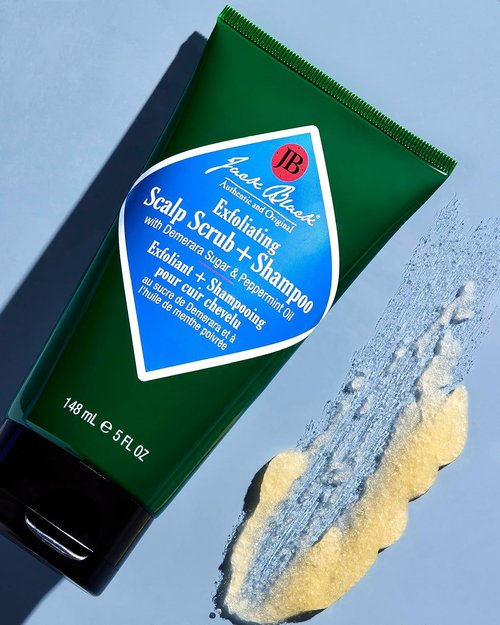 Jack Black Exfoliating Scalp Scrub - Deep Cleanse & Revitalize Hair | 8 oz
