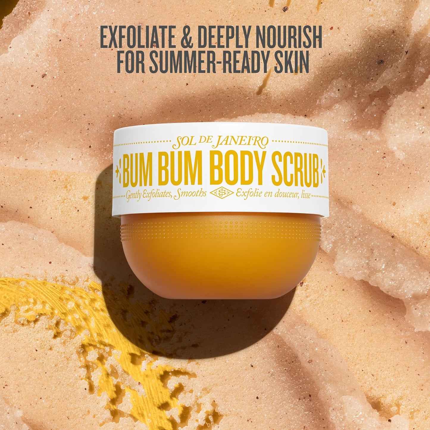 SOL DE JANEIRO Bum Bum Cream Bundle - Firming Body Oil & Scrub for Ultimate Skin Care