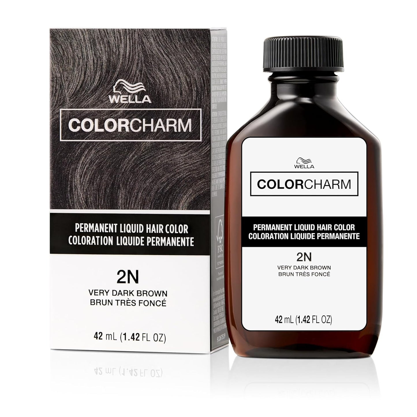 WELLA Color Charm Permanent Hair Color - Rich Brown for Effective Gray Coverage