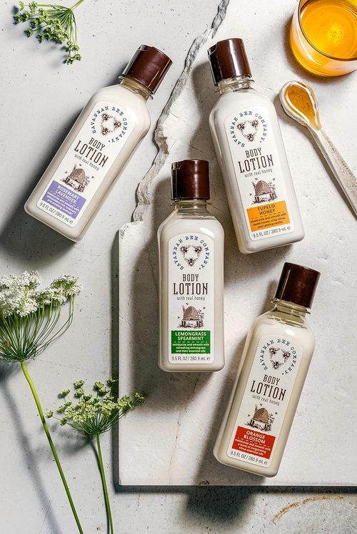 Savannah Bee Company Honey Body Lotion - Nourishing All-Natural Moisturizer for All Skin Types