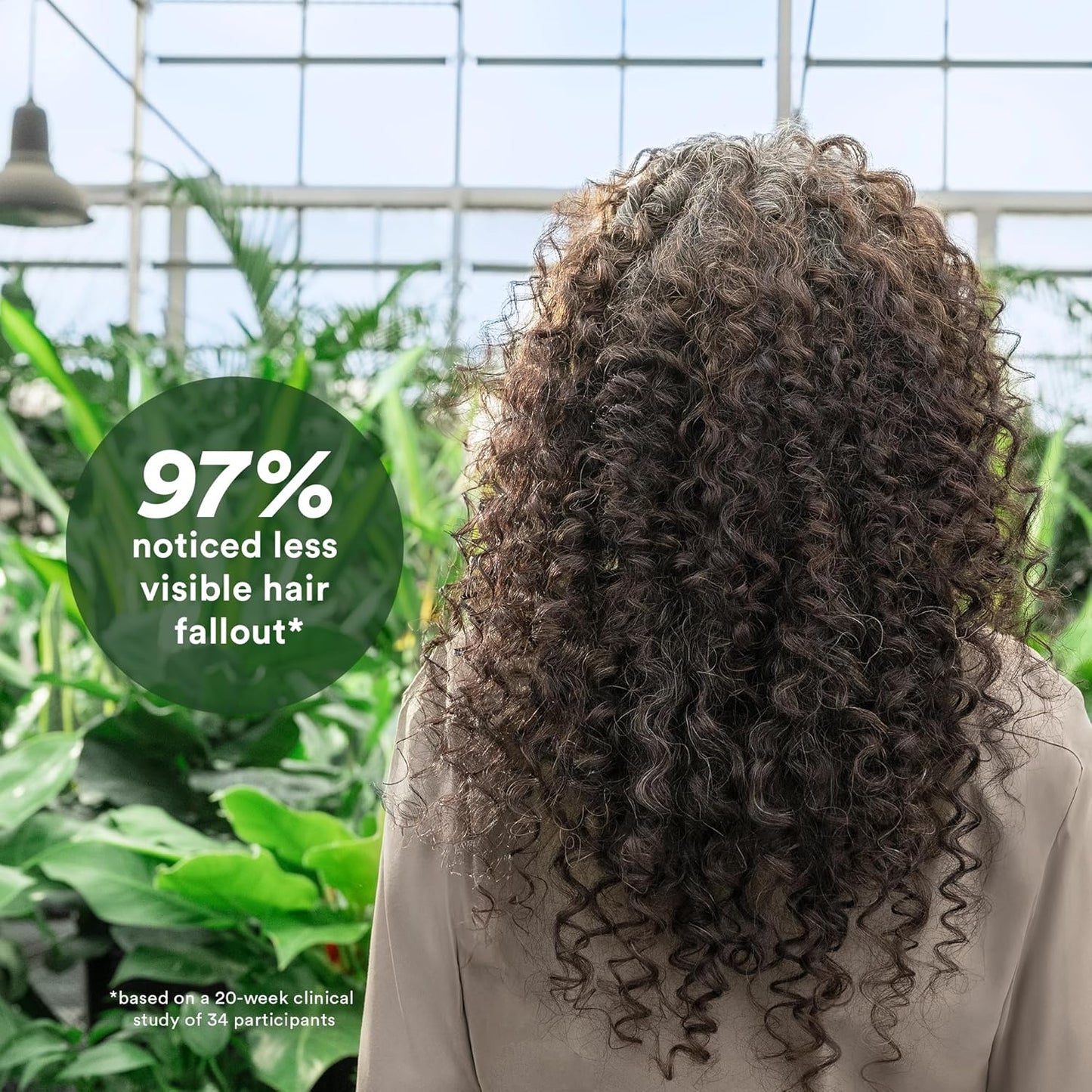 VERB Density Peptide Shampoo - Thicken Hair & Reduce Shedding - Moisturizes Fine, Weighed Down Hair