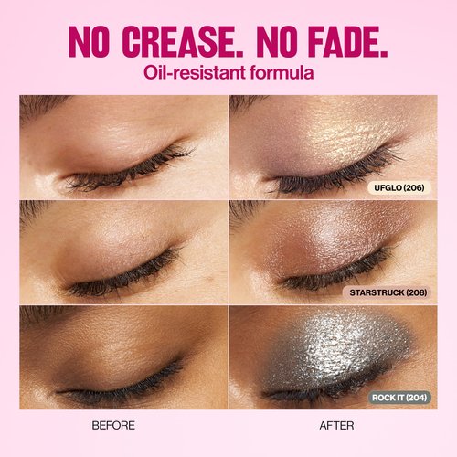 REVLON Glimmer Liquid Shadow, Smudge-Proof Shimmer Eyeshadow Makeup, Long Lasting, High Pigment, 201 On Cloud Shine