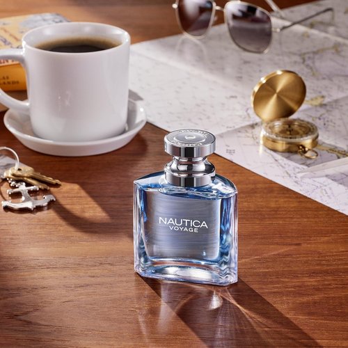 Nautica Voyage Eau De Toilette - Fresh Fruity Cologne for Men | Long-Lasting 6.7 Fl Oz with Woody Aquatic Notes