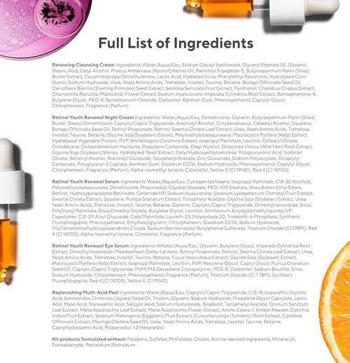 Murad Active Renewal 30-Day Regimen Kit | 5-Piece Trial Set for Youthful Skin Renewal