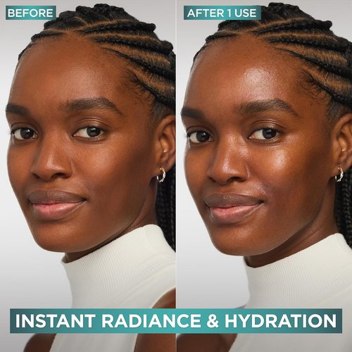 L'Oreal Paris Bright Reveal Vitamin C Glow Moisturizer - Hydrating Facial Cream with SPF 50 Sample