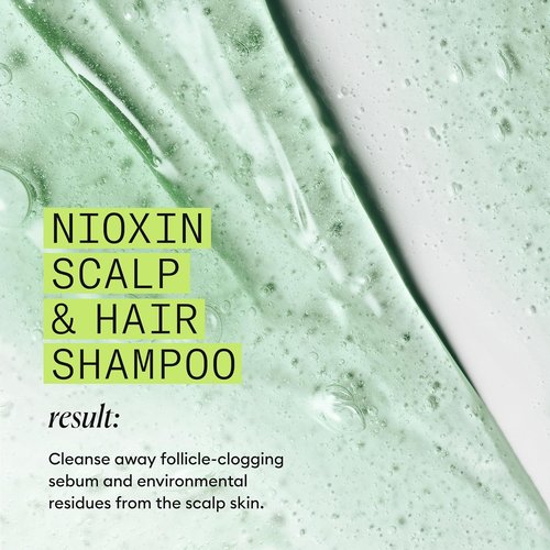 Nioxin System 2 Cleanser Shampoo & Scalp Therapy Conditioner for Thinning Natural Hair | 33.8 oz
