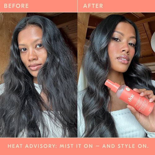 DAE Agave Dry Heat Protection Spray - Frizz Control & Light Hold for All Hair Types (5 oz.)