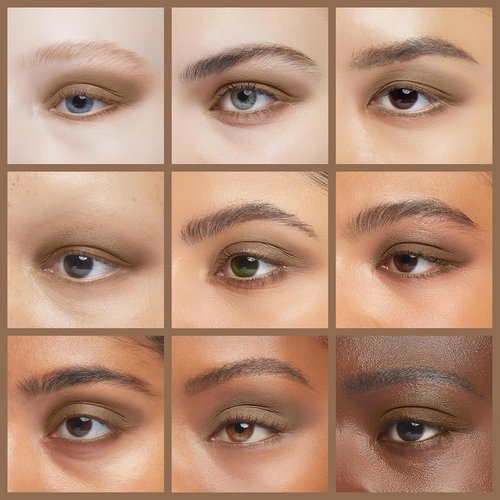 Pure Ziva Acorn Matte Mauve Brown Vegan Eyeshadow - Talc & Paraben Free, Single Pressed Powder