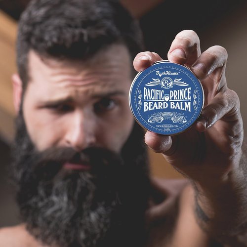Pacific Prince Beard Butter - Midnight Ocean Breeze Conditioning Balm for Beards, 2 oz