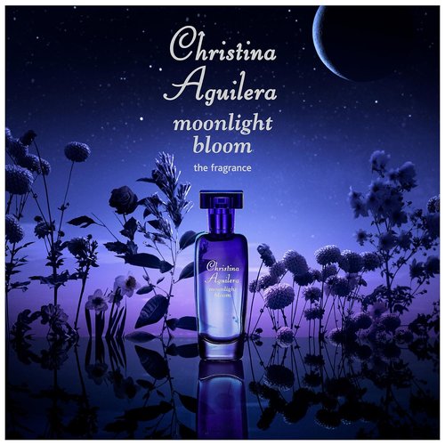 Christina Aguilera Moonlight Bloom Perfume - Women's Eau de Parfum Spray, 0.5 fl. oz | Floral Fragrance