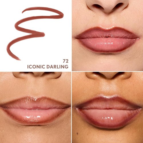 Covergirl Outlast Lipstain - Iconic Darling, Smooth Application, Transfer-Proof, Vegan Formula | 0.06oz