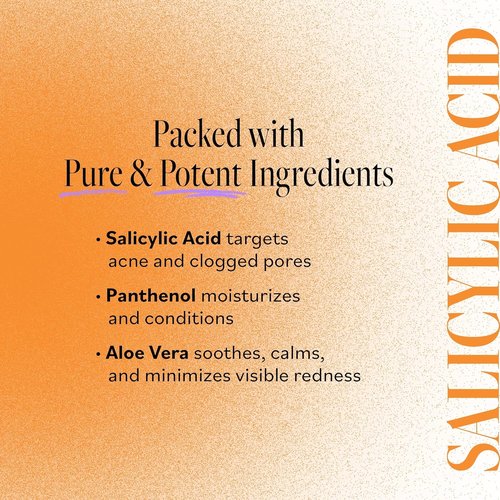 DERMA E Acne Oil Control Face Moisturizer - Matte Formula with Salicylic Acid & Tea Tree Oil | 2 Oz