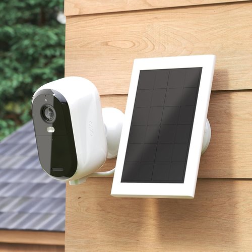 Arlo Essential Solar Panel Charger - Certified Accessory for Outdoor Cameras | White - VMA6600