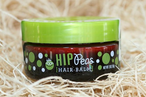 Hip Peas Natural Hair Styling Balm - Light Hold Pomade for All Hair Types | 2 oz Jar