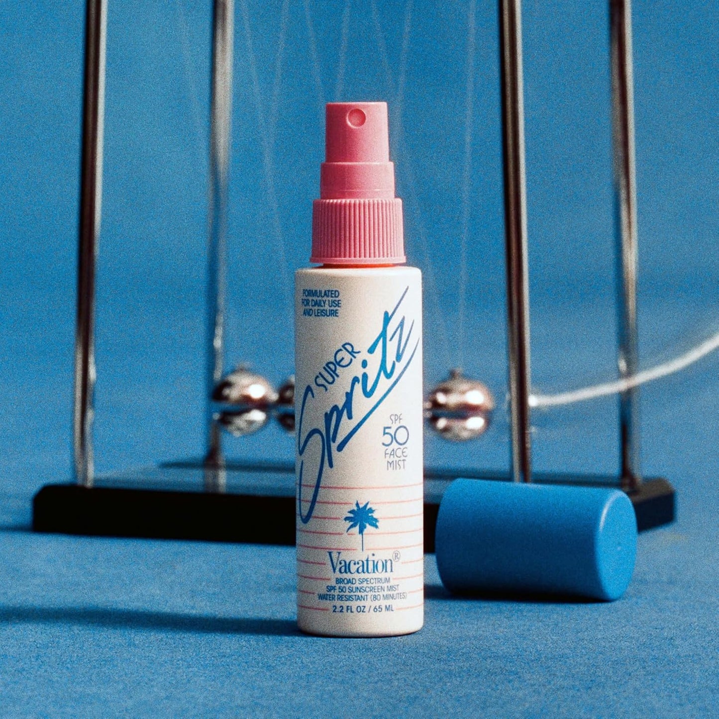 Vacation Mini Super Spritz SPF 50 - Water-Resistant Daily Face Sunscreen Spray | Travel Size 1 Fl. Oz. (Pack of 6)
