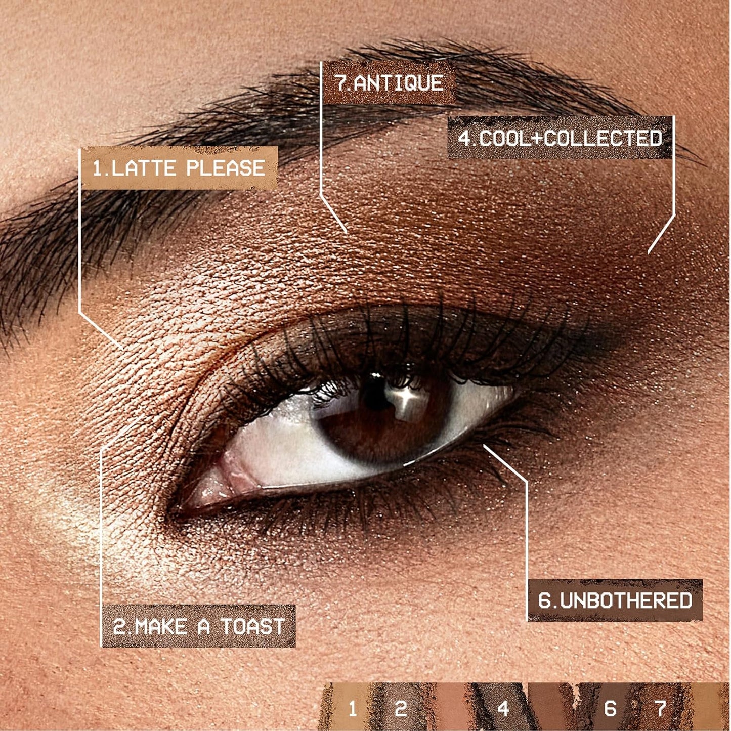Smashbox Always On Mood Board Eye Shadow Palette | Long-Wearing Eye Shadow Palette For Every Mood | High Pigment + Shimmer Shades, 0.24 Ounce