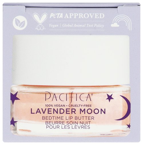 Pacifica Lavender Moon Lip Mask – Hydrating Bedtime Lip Treatment for Dry, Wrinkled Lips, Shea & Jojoba, Vegan Cruelty-Free Lip Repair, 0.63 Ounce Vegan & Cruelty-Free Clean Beauty