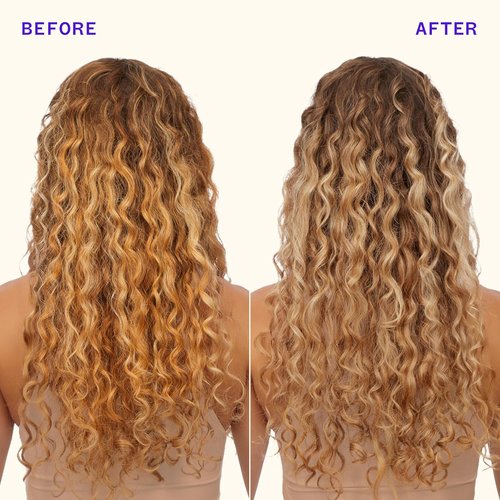 Amika Bust Your Brass Cool Blonde Shampoo - Strength Repair Formula for Radiant Hair