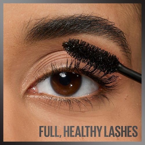 Maybelline New York Full 'N Soft Mascara - Washable, Very Black, 1 Count for Effortless Volume