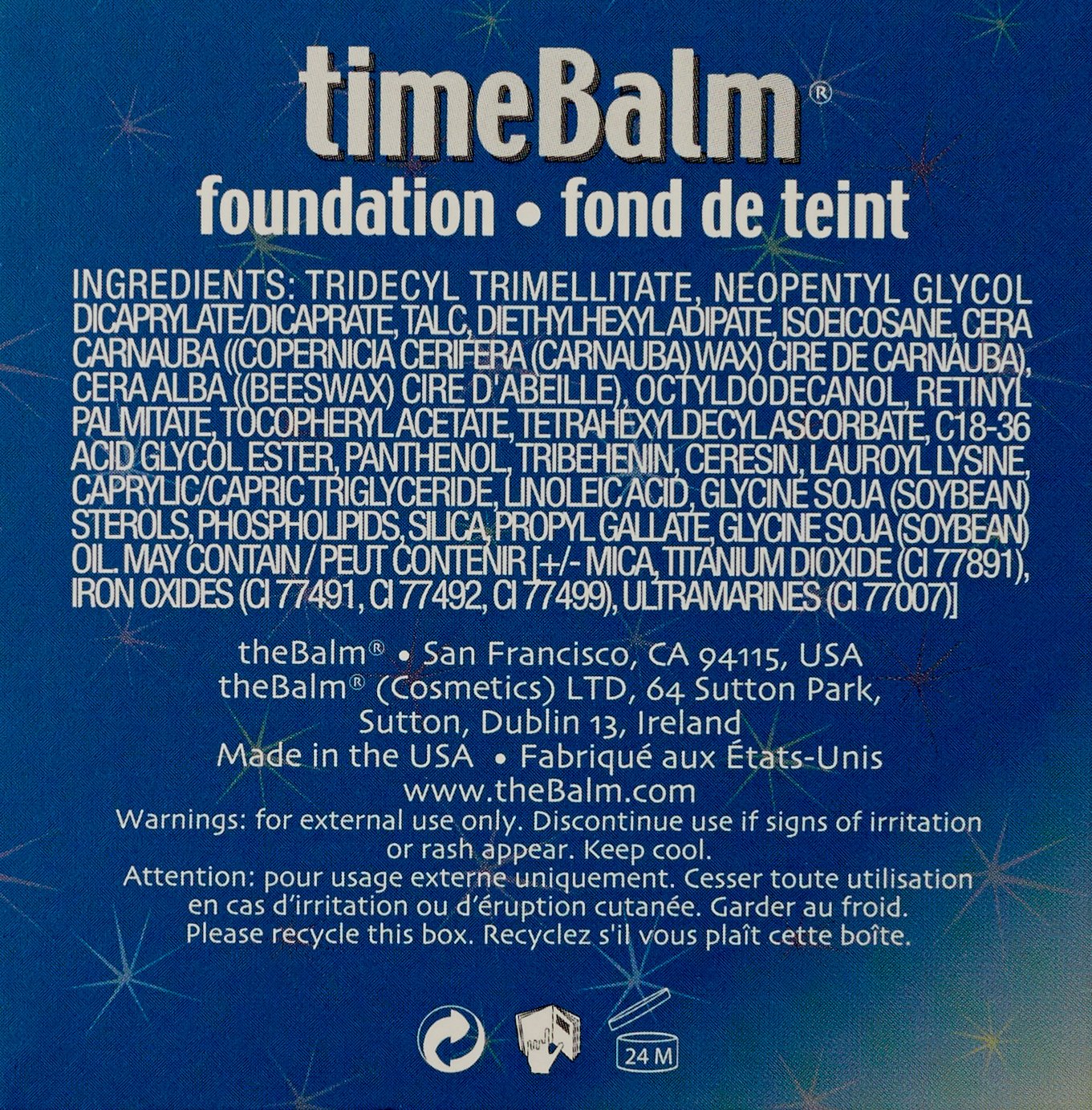 theBalm TimeBalm Foundation - Flawless Coverage with Anti-Aging Benefits | Lightweight Formula