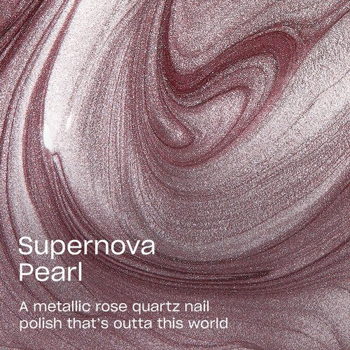 OPI Nail Lacquer Supernova Pearl | Opaque Bright Pink Metallic Chip Resistant Nail Polish | Metallic Mega Mix Collection