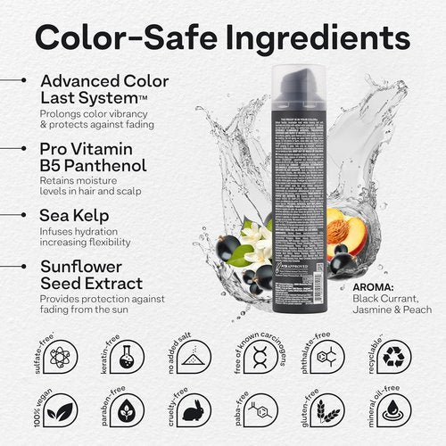 Colorproof All Around Working Hair Spray - Flexible Hold with Black Currant, Jasmine & Peach | 9 Fl. Oz.