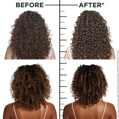 Garnier Fructis Moisture Repair Shampoo - Sulfate-Free Formula for Curly & Wavy Hair | 10.1 Fl Oz