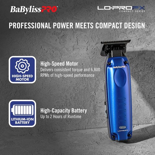 LO-PROFX High-Performance Compact Trimmers for Men - Precision Grooming Tool
