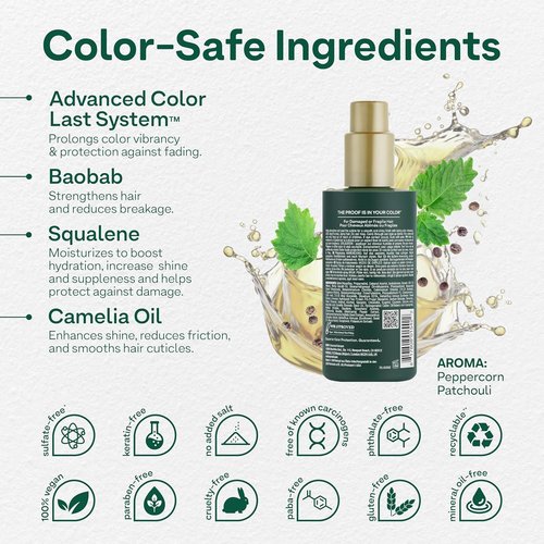 Colorproof Baobab Recovery Hair Treatment Spray - 6.7 Fl. Oz. Nourishing Spray for Damaged Color-Treated Hair