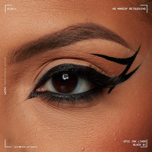 NYX PROFESSIONAL MAKEUP Epic Ink Liner - Waterproof Black Liquid Eyeliner | Vegan Formula