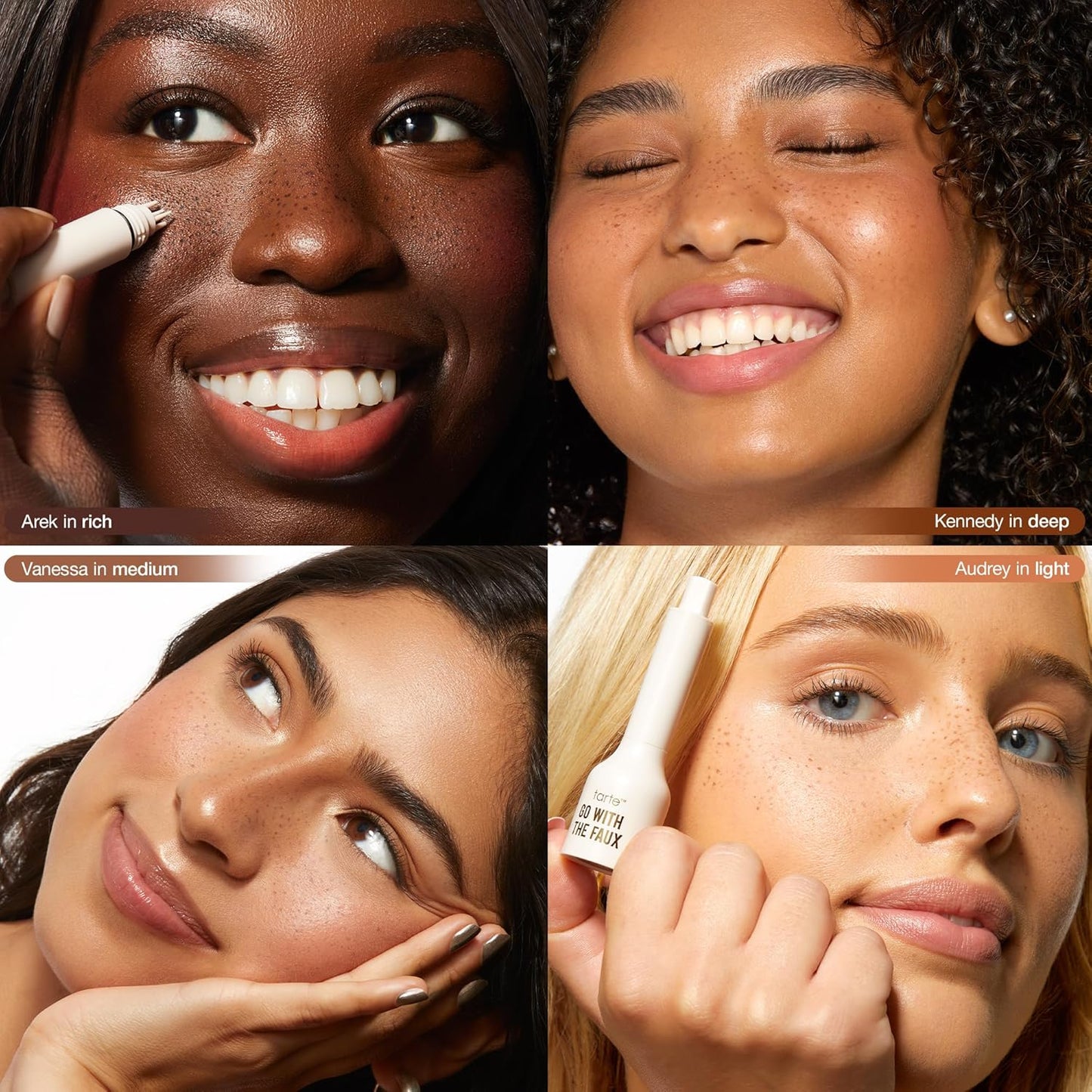 Tarte Go With The Faux Freckle Stamp - Natural-Looking Freckle Pen for Buildable Sun-Kissed Makeup | Vegan & Cruelty-Free