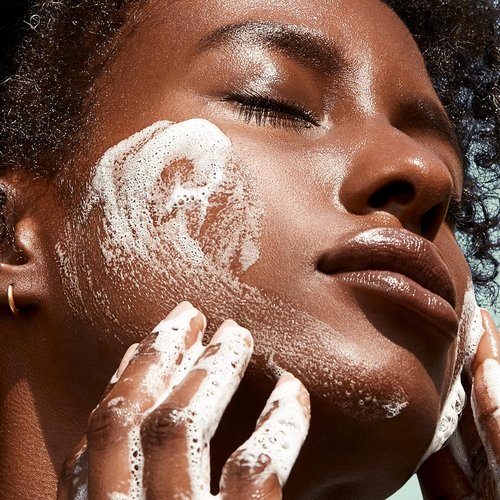 Biossance Squalane + Amino Aloe Face Wash - Hydrating Foaming Cleanser for All Skin Types | Removes Makeup & Deeply Cleans Pores