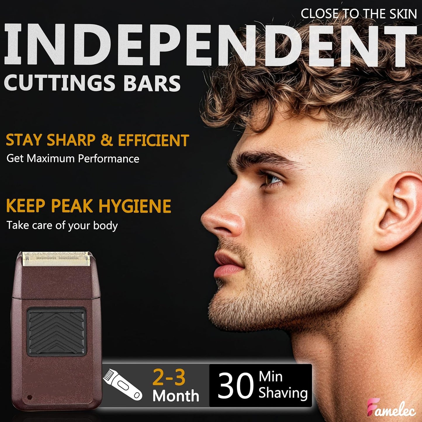 Wahl 5 Star Series Finale Shaver Foil Replacement - Super Close Shaving | 2 Pack for Models 7031-100, 7043-100, 7031-200
