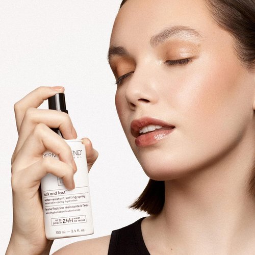 Dermablend Lock and Last Setting Spray - Water-Resistant Finishing Spray for Makeup | Lightweight Natural Finish