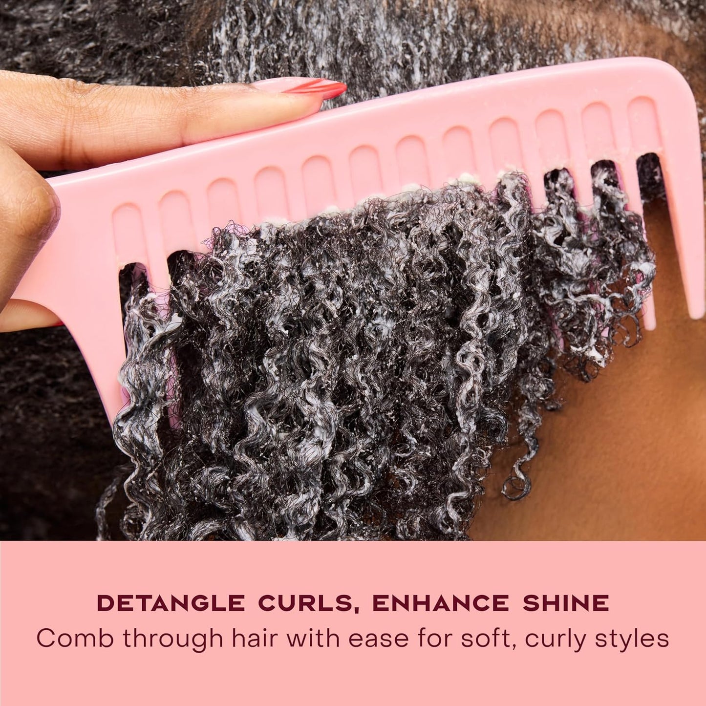 SheaMoisture Curl & Shine Conditioner - Coconut & Hibiscus for Thick, Curly Hair | 13 oz
