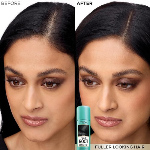 L'Oreal Paris Magic Root Cover Up - Dark Blonde Gray Concealer Spray, 2 oz.