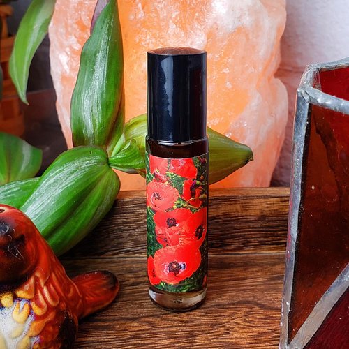 Opium Perfume for Women - Sensual Oriental Roll-On Oil with Woods, Spices & Florals