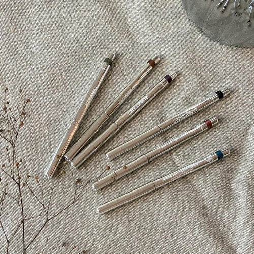 Sandstone Scandinavia Hypoallergenic Waterproof Eyeliner Pencil - Green | Fragrance-Free, Vegan & Smudge-Proof for Sensitive Eyes