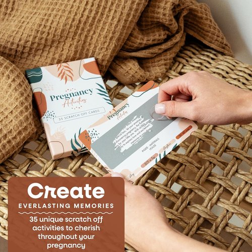 Astralux Scratch Off Activities for Pregnant Moms - 35 Fun Ideas to Create Lasting Memories