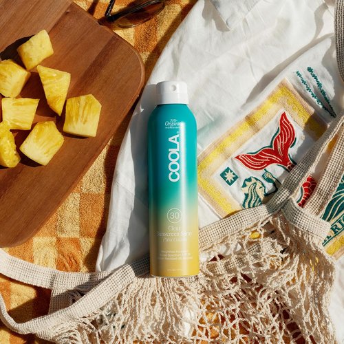 COOLA Organic Sunscreen SPF 30 - Vegan & Gluten-Free Sunblock Spray for Daily Skin Protection | Piña Colada Scent